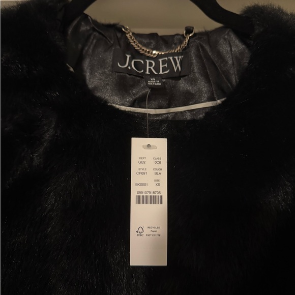 Jcrew Faux-fur lady jacket - Picture 4 of 5